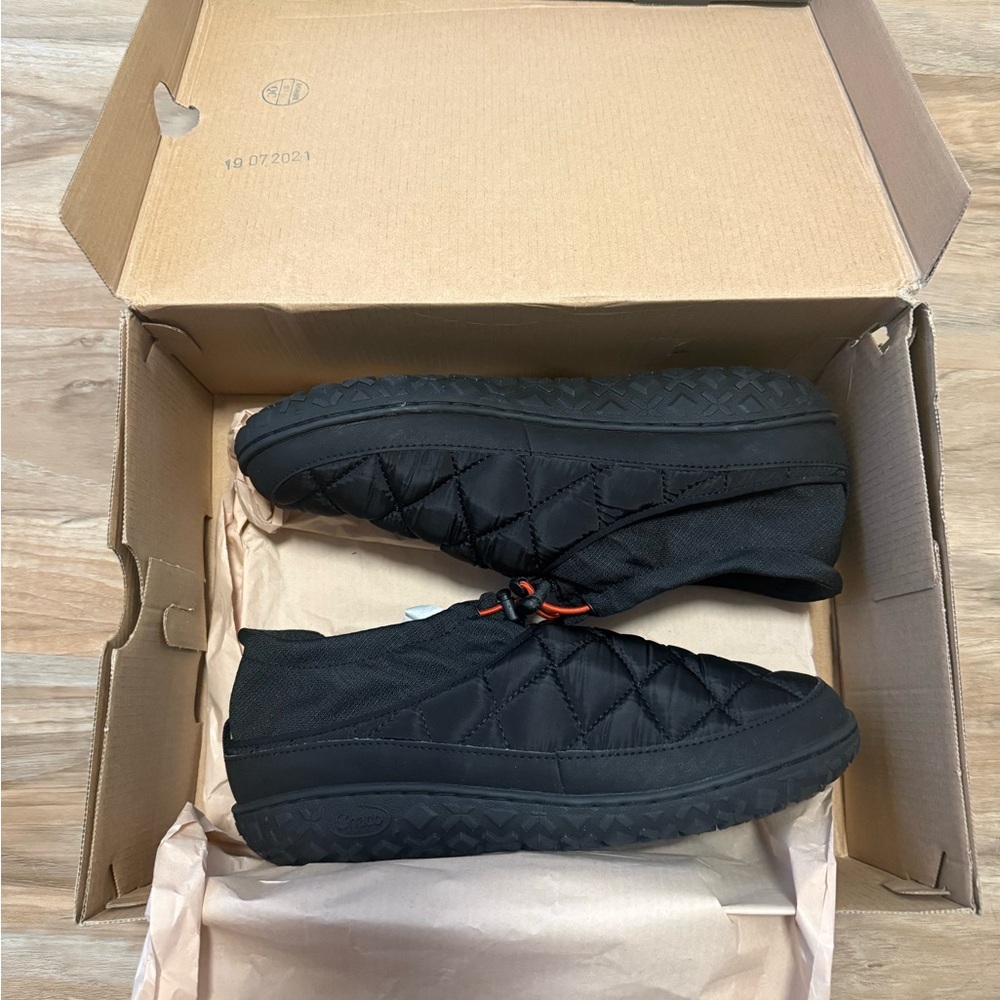 Chaco Women's Black Quilted Sneakers